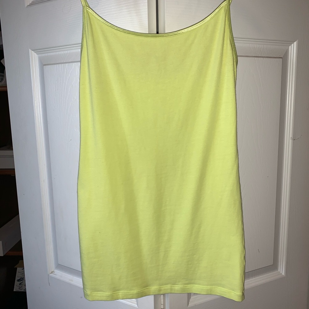 Cabi Spring 2015 Simple Cami Lemon Lime